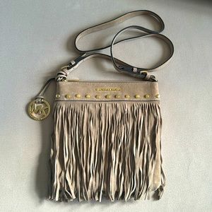 Michael Kors Crossbody Fringe Purse